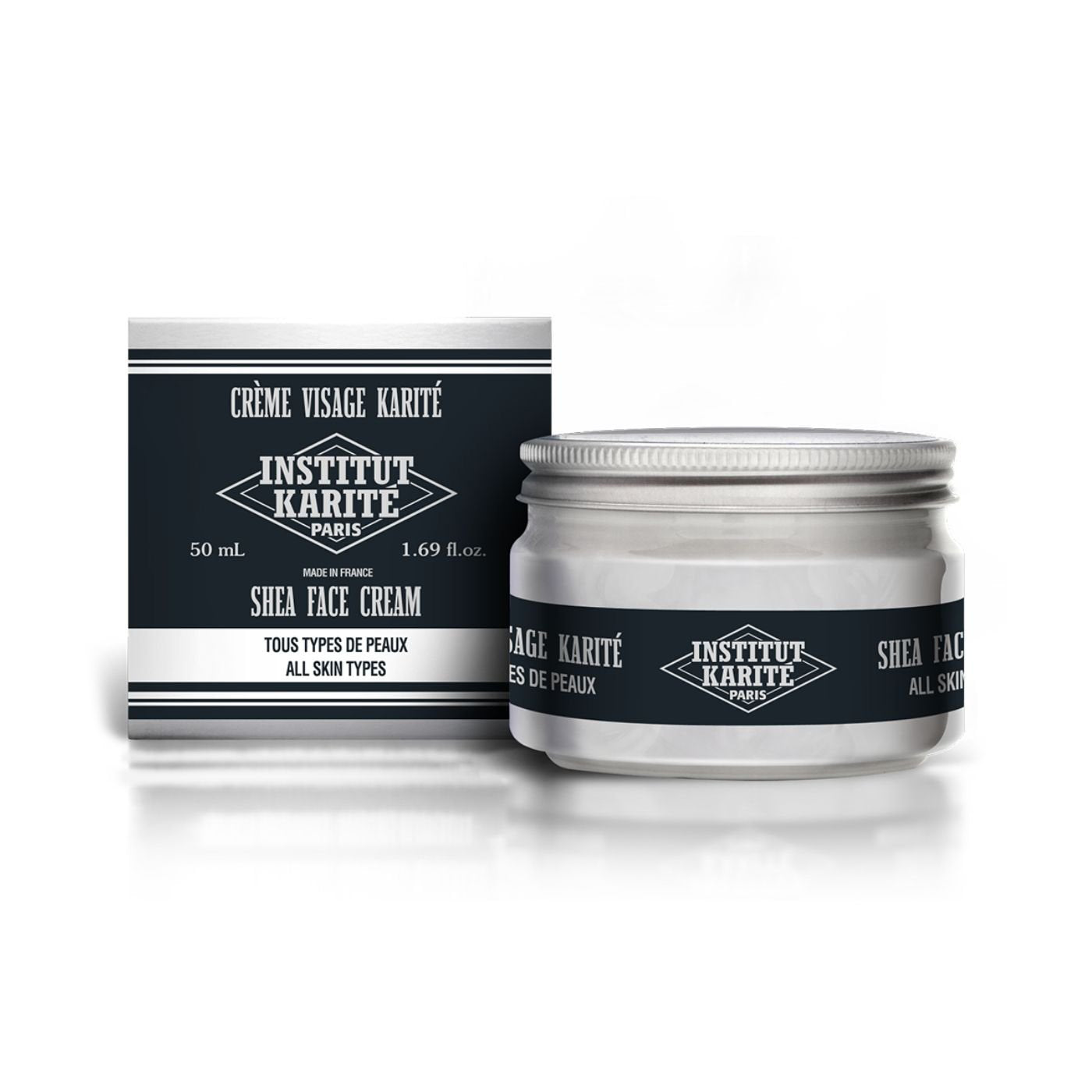 Institut Karite Paris Shea Face Cream for Men - Intensive Hydration & Protection 50ml