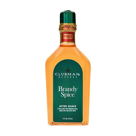 Clubman Reserve Brandy Spice After Shave Lotion - Liquor-Inspired Post Shave 177ml