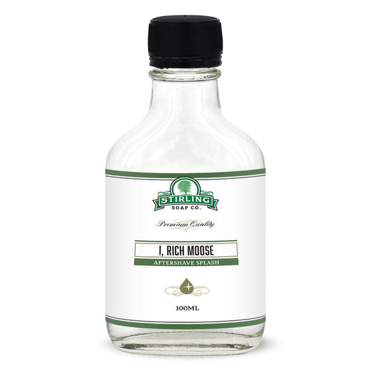 Stirling Soap Co. Aftershave Splash – I, Rich Moose 100ml