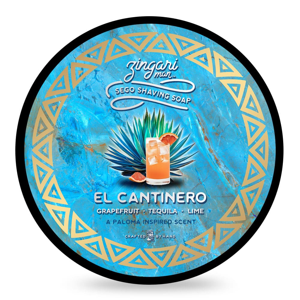 Zingari Man El Cantinero Shaving Soap – Sego Tallow Formula 142ml