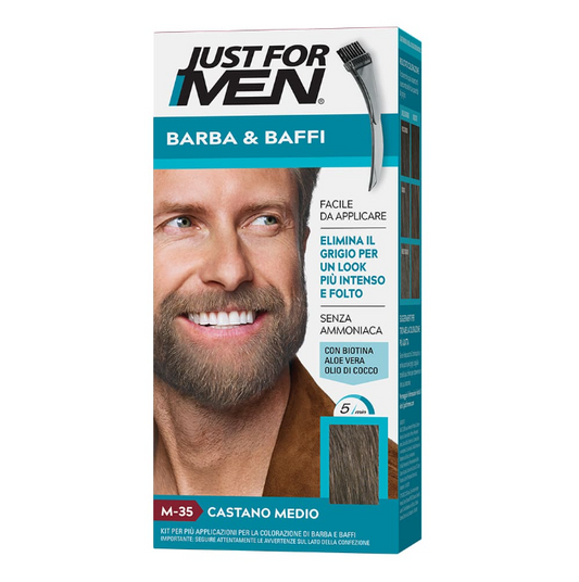 Just For Men Mustache & Beard Dye - Medium Brown M35