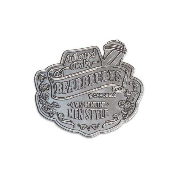 Beardburys Authorized Dealer Sticker - Professional Window Decal for Barbershops