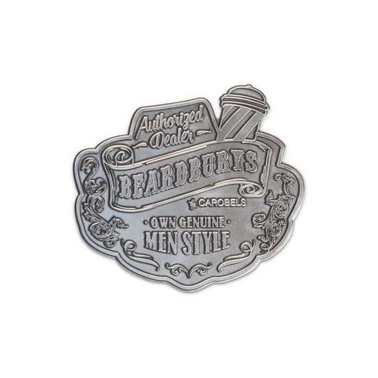 Beardburys Authorized Dealer Sticker - Professional Window Decal for Barbershops