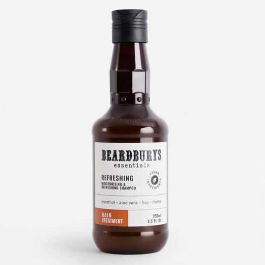 Beardburys Essentials Refreshing Shampoo - Daily Cleansing & Scalp Balance 250ml