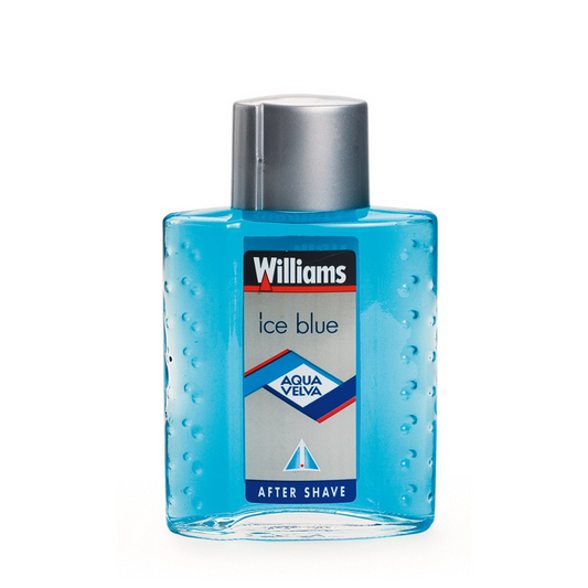 Williams Expert Aqua Velva Ice Blue – The Ultimate Cooling Aftershave 100ml