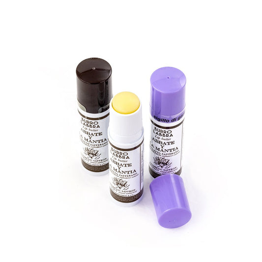Abbate Y La Mantia Cosmetic Lip Butter - Saffron & SPF 15 Protection 5.7ml