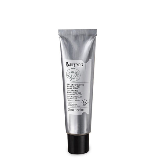 Bullfrog Cleansing and Purifying Gel - Rinse-Free Beard & Hand Wash 50ml