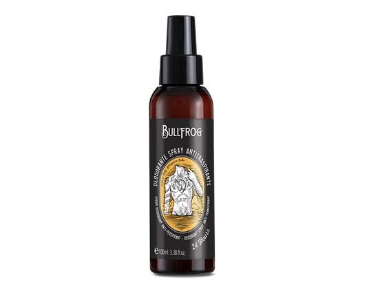Bullfrog Deodorant Spray - Long Lasting Freshness & Odor Protection 100ml