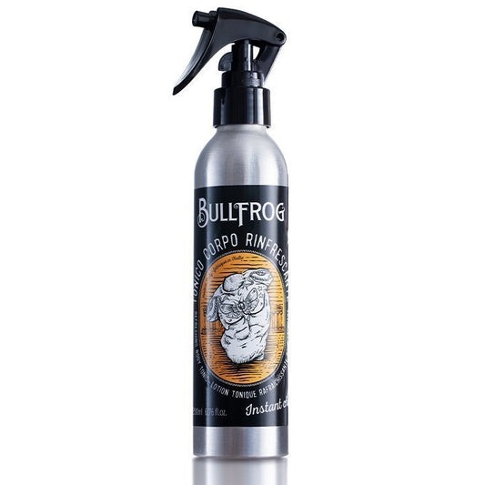 Bullfrog Refreshing Body Tonic Lotion - Energizing Body Mist & Hydrating Spray 200ml