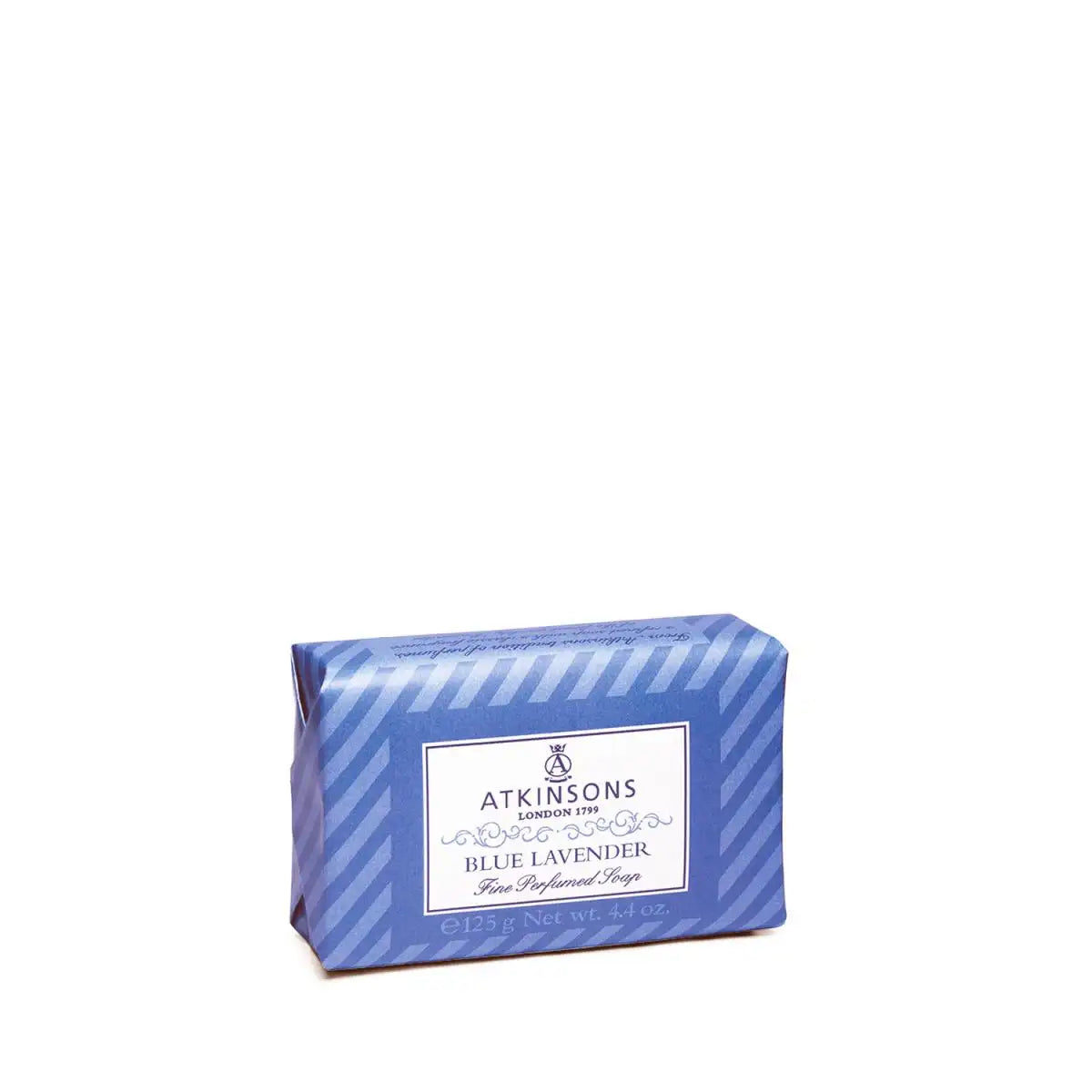 Atkinsons Blue Lavender Soap - Traditional Scented Hand & Body Soap 125g