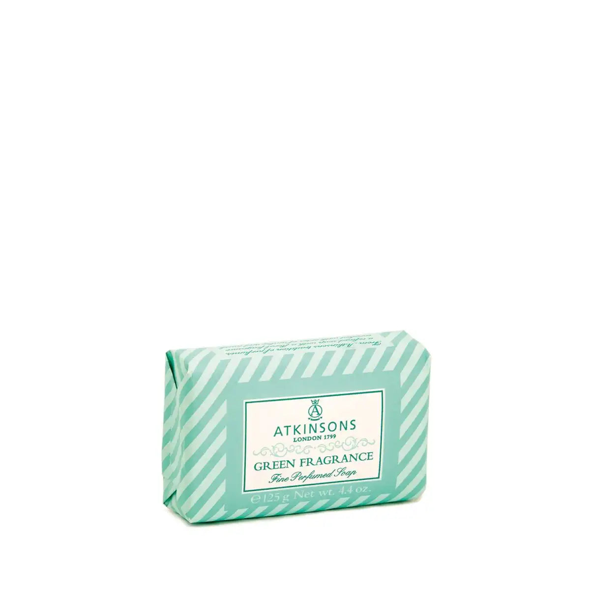 Atkinsons Green Fragrance Soap - Refreshing Hand & Body Bar 125g