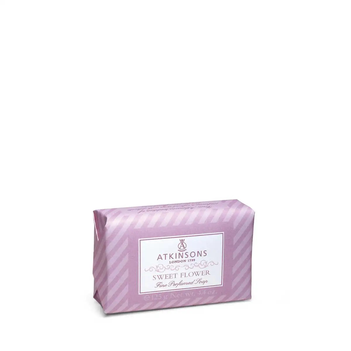Atkinsons Sweet Flower Soap - Delicate Floral Hand & Body Bar 125g