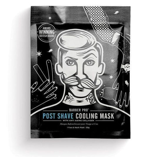 Barber Pro Post Shave Cooling Mask with Anti-Ageing Collagen