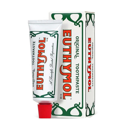 Euthymol Original Toothpaste - Fluoride-Free & Antibacterial Oral Care 75ml