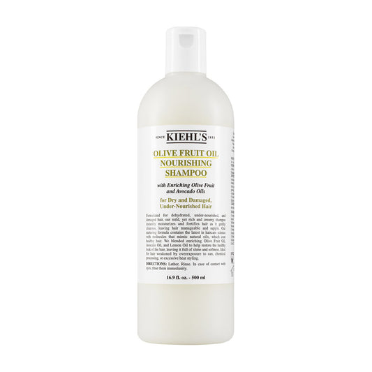 Kiehl's Olive Fruit Oil Nourishing Shampoo - Hydrating Treatment for Dry & Damaged Hair (500ml)