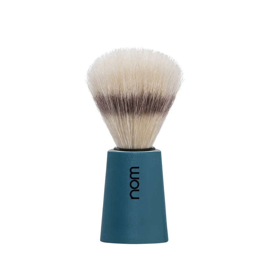 nom by Muehle CARL Shaving Brush - Petrol Handle & Boar Bristles (41 PE)