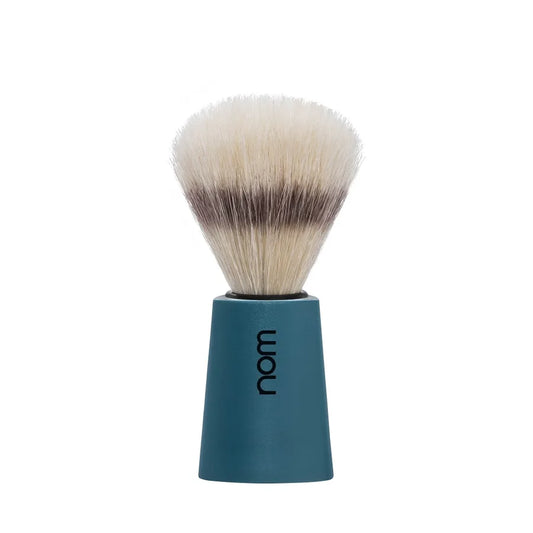 nom by Muehle CARL Shaving Brush - Petrol Handle & Boar Bristles (41 PE)