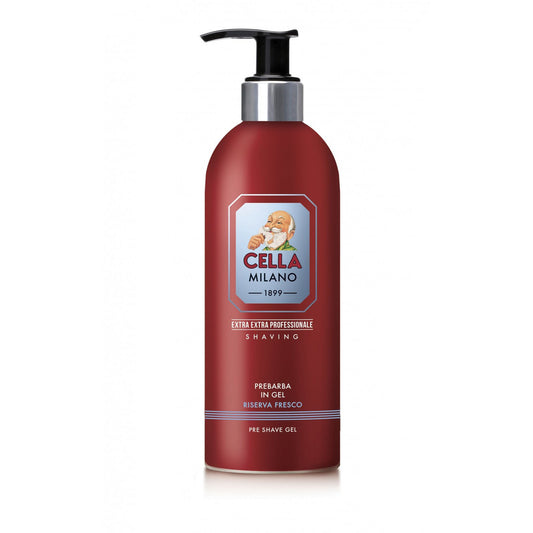 Cella Milano Extra Pro Pre Shave Gel - Riserva Fresco Professional Size 500ml