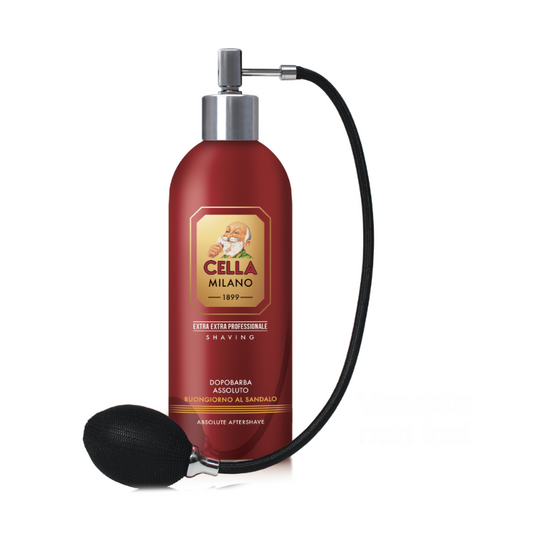 Cella Milano Extra Pro Absolute Aftershave - Buongiorno al Sandalo Professional 500ml (the product is sold without spray)