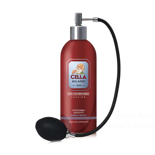 Cella Milano Extra Pro Absolute Aftershave - Riserva Fresco Professional Size 500ml (the product is sold without spray)