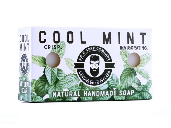 Dr K Soap Company Body Soap Cool Mint & Eucalyptus 110g | Palm-Free