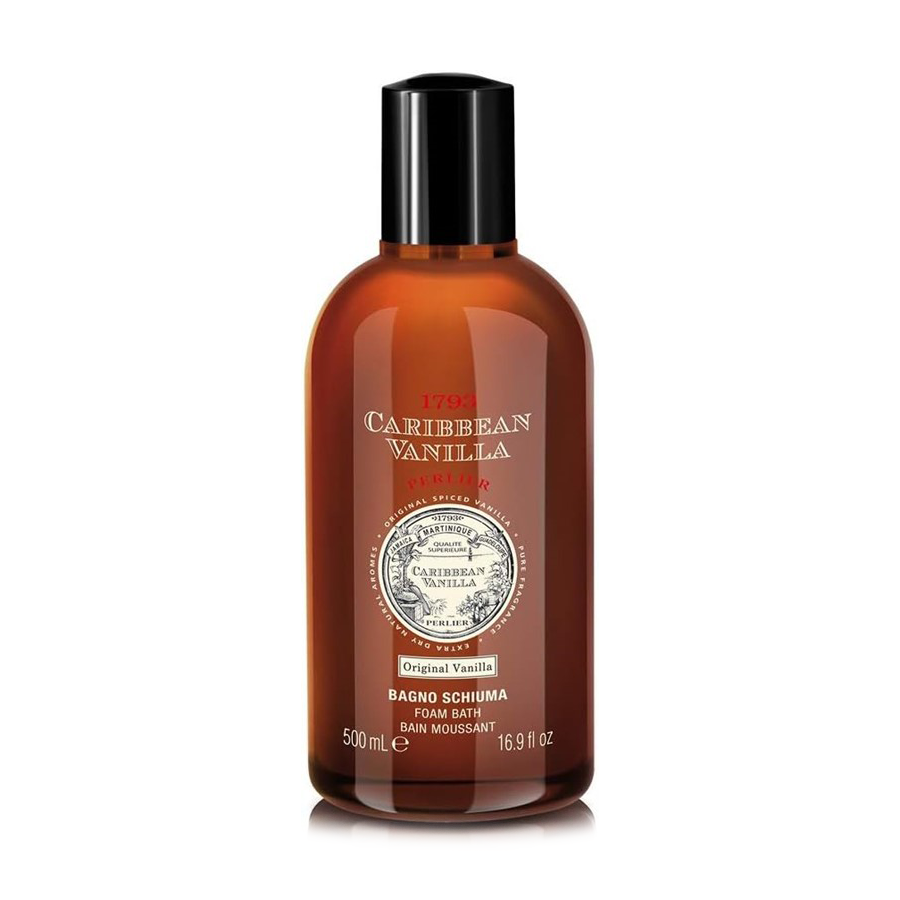Perlier Caribbean Vanilla Bath Foam – Tropical Warmth & Creamy Hydration 500ml