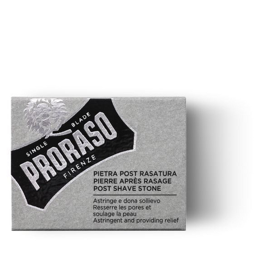 Proraso Post Shave Alum Stone – Natural Antiseptic Astringent 100g