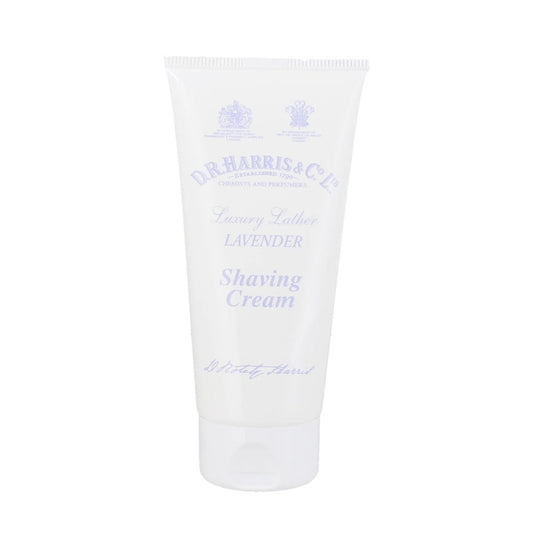 Dr Harris Lavender Shaving Cream Tube - Calming Lather and Moisturising Protection 75g