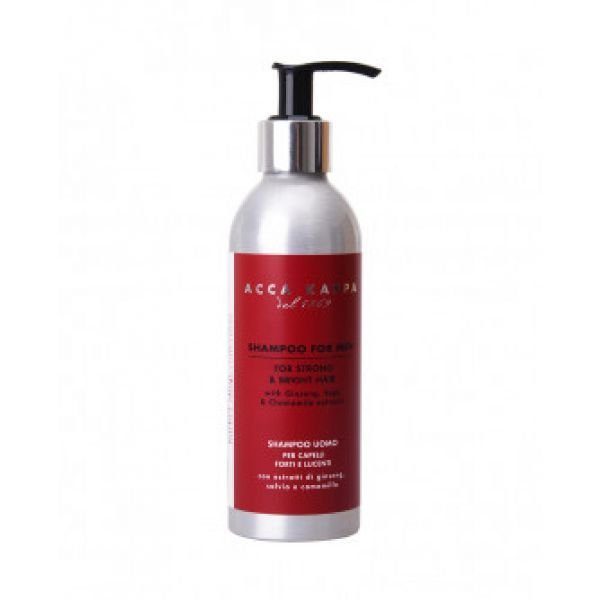 Acca Kappa Ginseng & Menthol Revitalizing Shampoo for Men 200ml