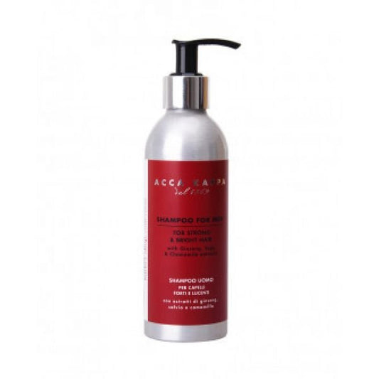 Acca Kappa Ginseng & Menthol Revitalizing Shampoo for Men 200ml