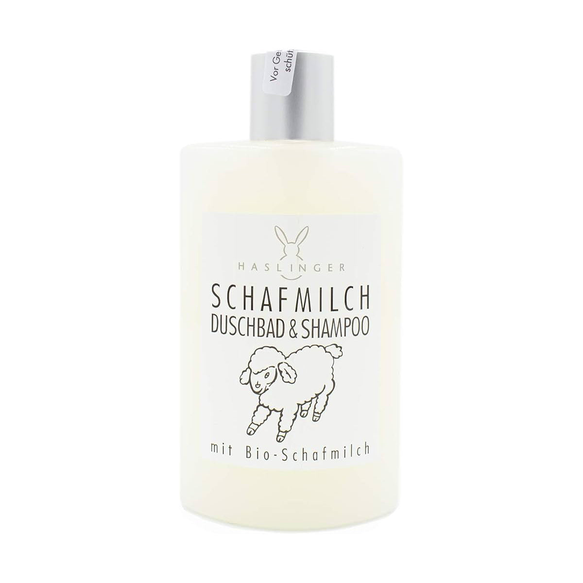 Haslinger Sheep Milk Shower Gel & Shampoo - Ultra-Mild Hydrating Cleanser 200ml