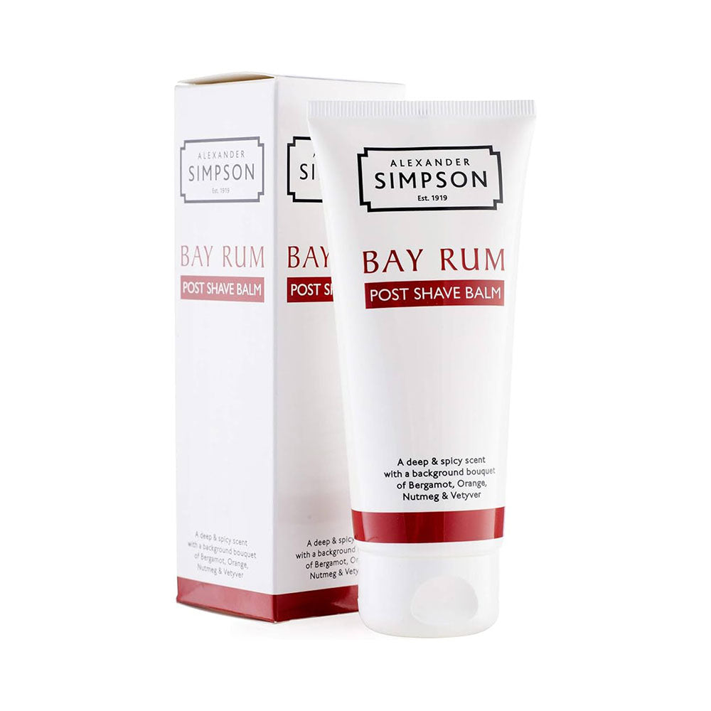 Simpsons Bay Rum Post-Shave Balm – Traditional Spicy Comfort 100ml