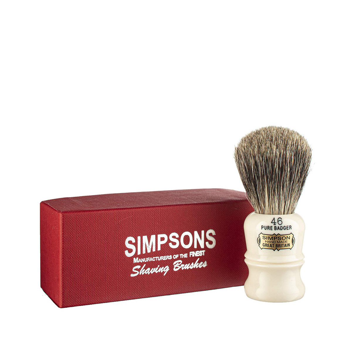 Simpsons Berkeley 46 Pure Badger Shaving Brush – The Versatile Classic