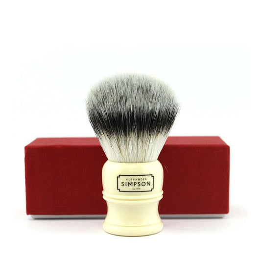 Simpsons Alexander Trafalgar T1 Synthetic Shaving Brush – Precision Performance