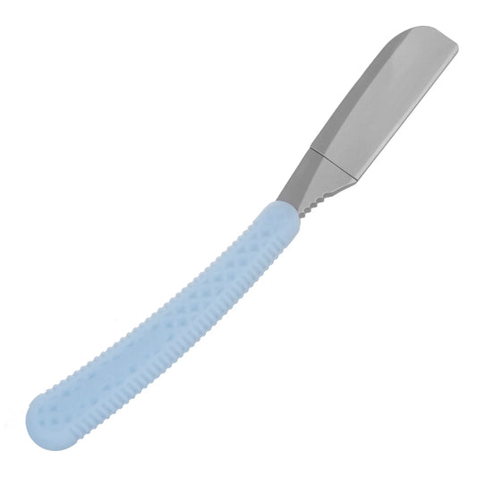 Feather Artist Club SR Japanese-Style Razor - Professional Weighted Non-Folding Blue