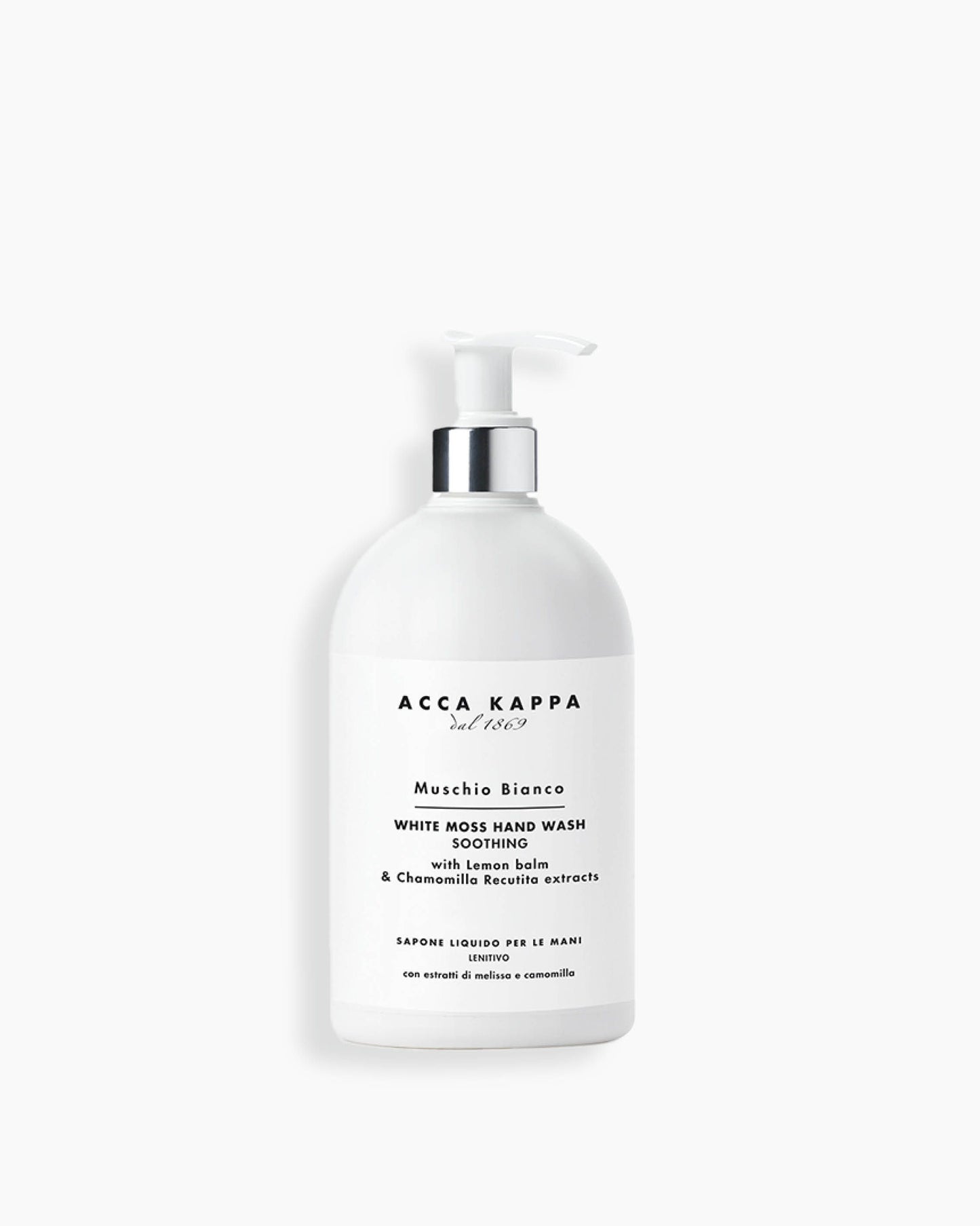Acca Kappa White Moss Soothing Chamomile & Lemon Balm Liquid Soap 300ml