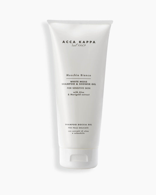 Acca Kappa white moss shampoo & shower gel with aloe & marigold 200ml