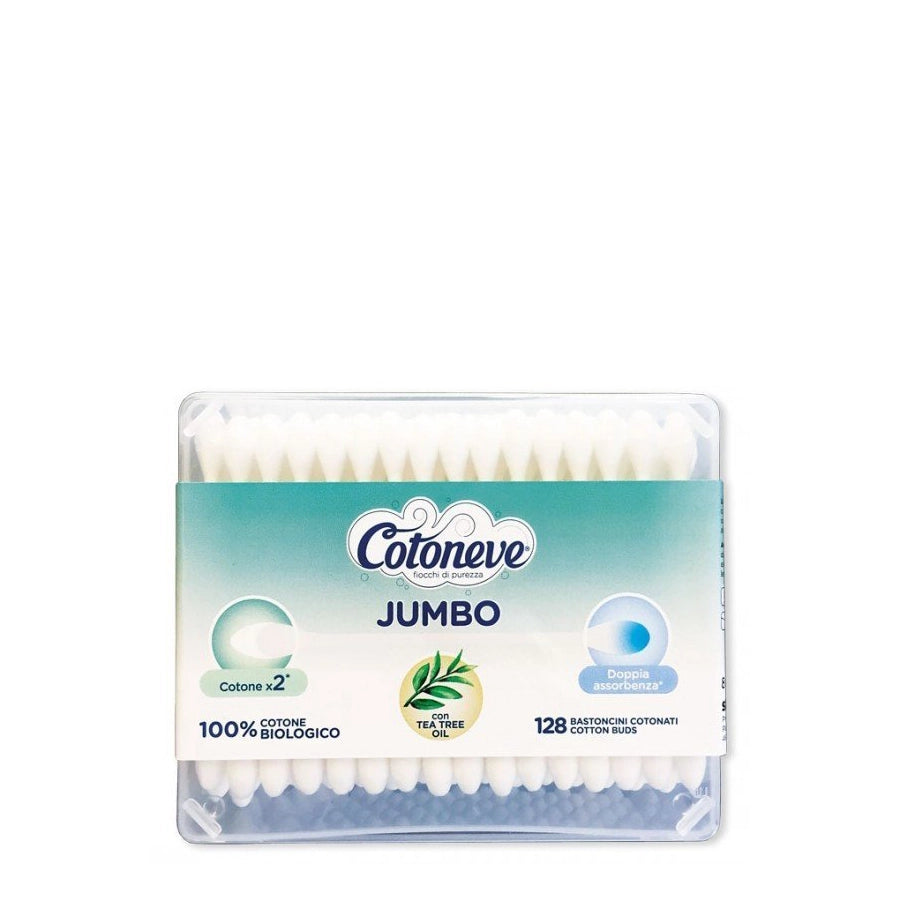 Cotoneve Jumbo Cotton Swabs - Extra-Soft Tipped Buds for Hygiene & Beauty (F6CV-3459)