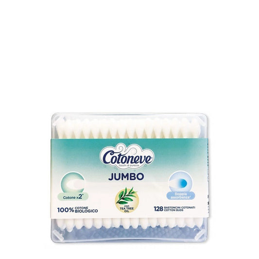 Cotoneve Jumbo Cotton Swabs - Extra-Soft Tipped Buds for Hygiene & Beauty (F6CV-3459)