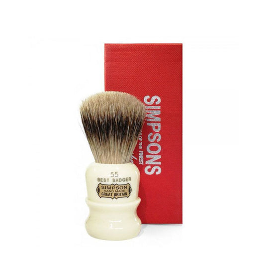Simpsons The Fifty Series 55 Best Badger Shaving Brush – The Precise Artisan