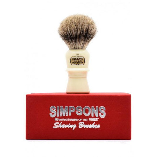 Simpsons Beaufort B4 Pure Badger Shaving Brush – The Workhorse