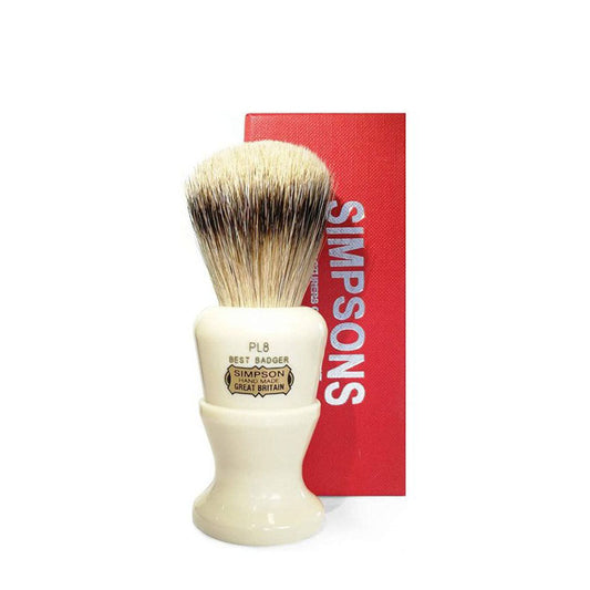 Simpsons Polo PL8 Best Badger Shaving Brush – The Architectural Icon