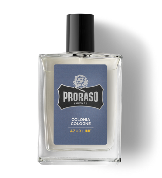 Proraso Eau de Cologne Azur Lime – Vibrant Citrus & Mint Fragrance 100ml