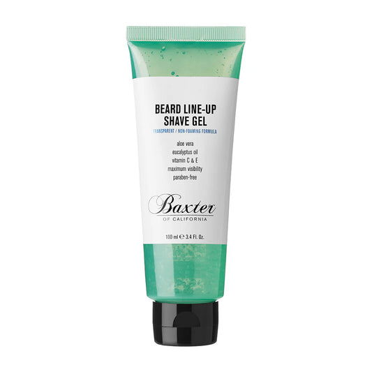 Baxter of California Beard Line Up Shave Gel - Transparent Precision Gel 100ml
