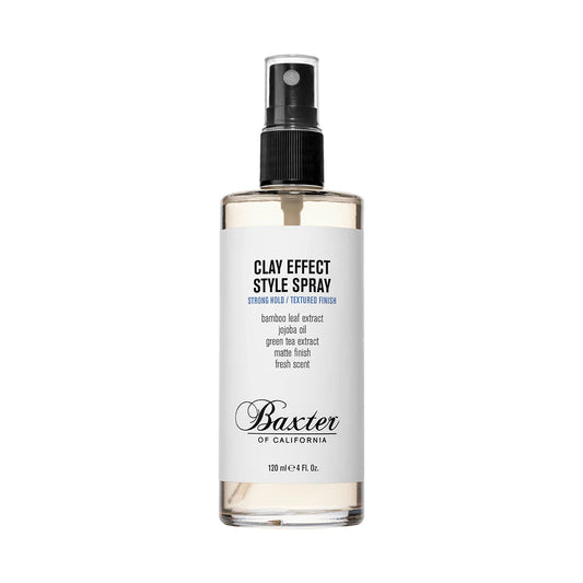 Baxter of California Clay Effect Style Spray - Strong Hold & Matte Finish 120ml