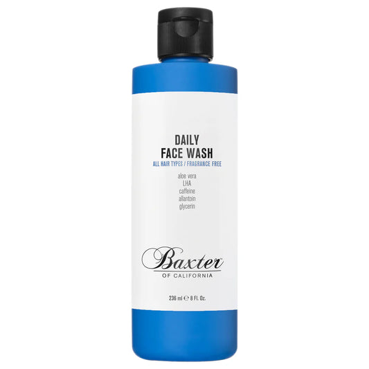 Baxter of California Daily Face Wash - Sulfate-Free Men's Cleanser 236ml