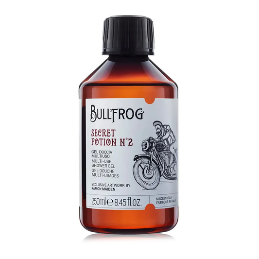 Bullfrog Secret Potion No.2 Multi-Use Shower Gel for Face, Hair & Body Wash 250ml