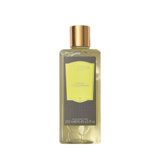 Floris London Cefiro Bath & Shower Gel 250ml - Luxury Scented Body Wash