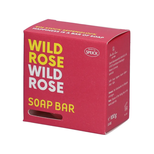 Speick Wild Rose Soap Bar – Luxurious Floral Rejuvenation 100g