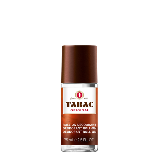 Tabac Original Deodorant Roll-On for Long-Lasting Protection & Smooth Application 75ml